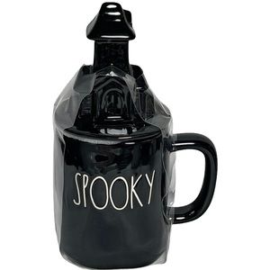 Rae Dunn Spooky Haunted House Halloween Mug